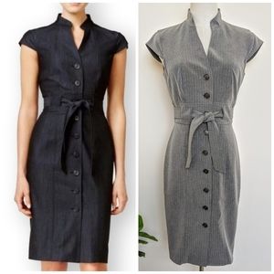 Calvin Klein Short button up midi dress